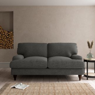 An Image of Darwin Textured Weave Sofa Bed Textured Weave Graphite