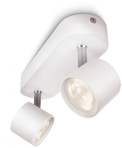 An Image of Philips myLiving Adjustable 3 Ceiling Spot Light - Aluminium