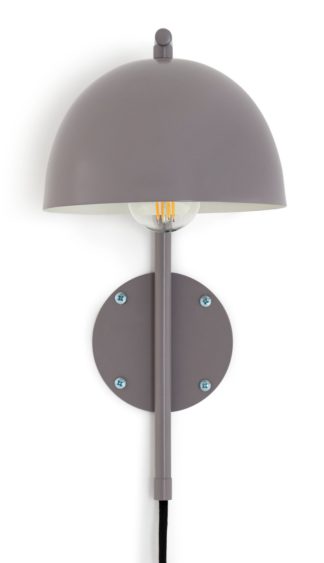 An Image of Habitat Ivar Wall Light - Grey