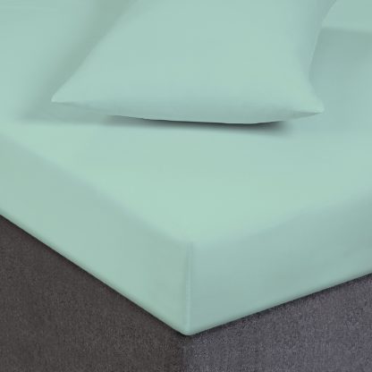 An Image of Super Soft Microfibre 25cm Fitted Sheet White