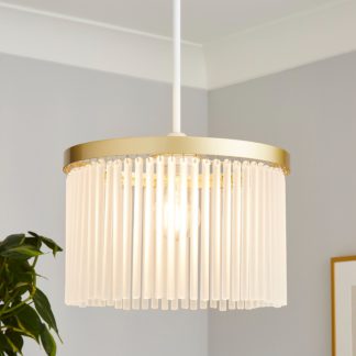 An Image of Highgate Easy Fit Shade - Brass
