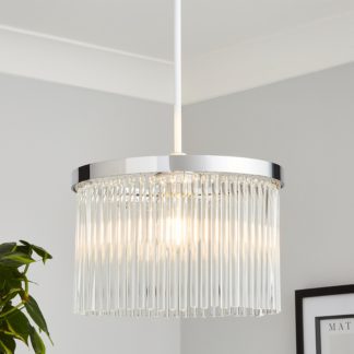 An Image of Highgate Easy Fit Shade - Chrome