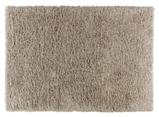 An Image of Habitat Gus Hand Woven Wool Rug - Grey - 170x240cm