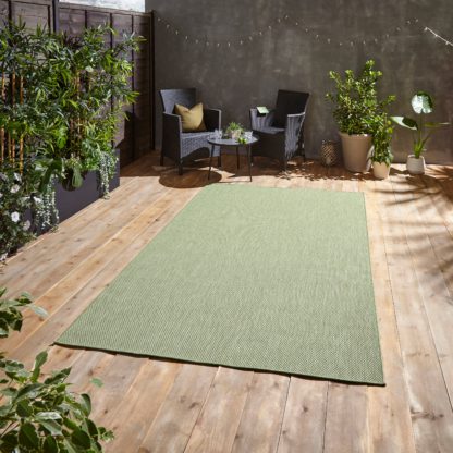 An Image of POP Outdoors Rug Blue