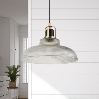 An Image of Glossop Ceiling Pendant Light - Glass Shade