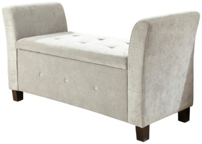 An Image of GFW Verona Window Fabric Seat - Silver