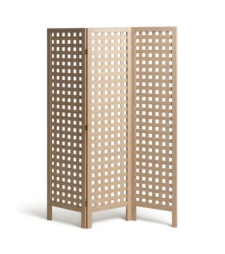 An Image of Habitat Kitt Room Divider - Oak