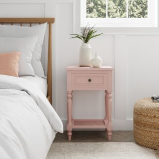 An Image of Lucy Nightstand Rose Rose