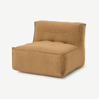 An Image of Thalia Modular Bean Seat, Jute