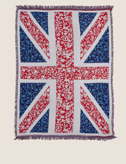 An Image of M&S Pure Cotton Union Jack Throw