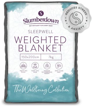 An Image of Slumberdown Wellbeing Weighted Adults Blanket - 7kg