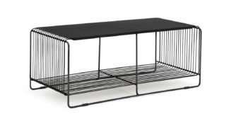 An Image of Habitat Riva Coffee Table - Black