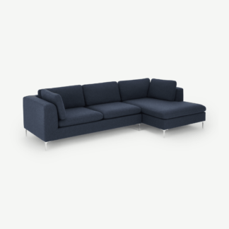 An Image of Monterosso Right Hand Facing Chaise End, Storm Blue