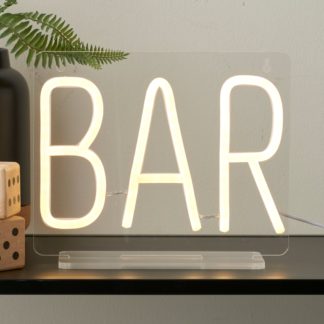 An Image of Bar Neon Sign Light MultiColoured