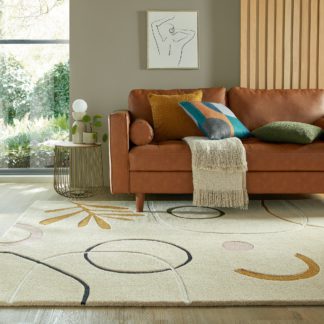 An Image of Elements Sigge Wool Rug Natural
