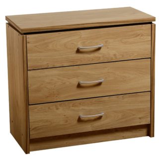 An Image of Charles 3 Drawer Chest Natural