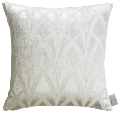 An Image of Angel Strawbridge Broadway Textured Cushion Silver 50x50cm