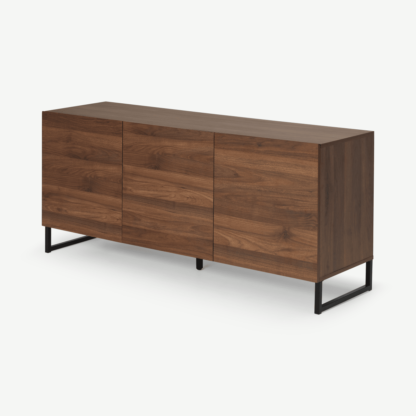 An Image of Hopkins Large Sideboard, Walnut Effect