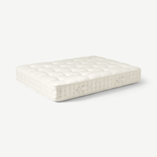 An Image of Halsua 2000 Pocket King Size Mattress, Firm Tension, Natural Cotton & Wool