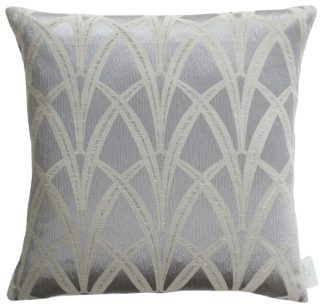 An Image of Angel Strawbridge Broadway Textured Cushion Silver 50x50cm