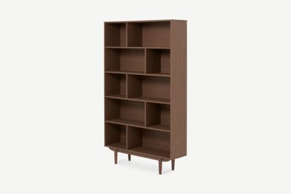 An Image of Asger Shelving, Dark Stain Oak Effect