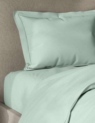 An Image of M&S 2 Pack Pure Cotton 300 Thread Count Oxford Pillowcase