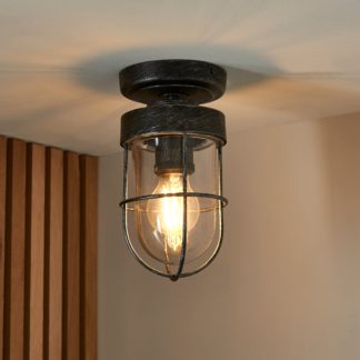 An Image of Marine Industrial Flush Fitting Light Black