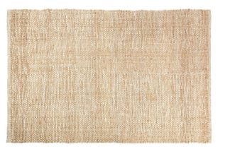 An Image of Habitat Jute Flatweave Rug - Natural - 140x200cm