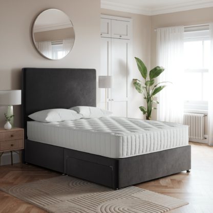 ea09feeb9ff905828f8ceea125f7a48eff57d257f6b7a9037d8885fb448ab0cc.jpg An Image of Luxury Velvet Divan Base Navy Velvet