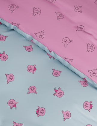 An Image of Percy Pig™ 30th Birthday Bedding Set