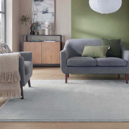 ef30e652881836531b5ae393f3fd14aa692cfc9aea6da02dfd8f21a19b89a2be.jpg An Image of Softie Rug Grey