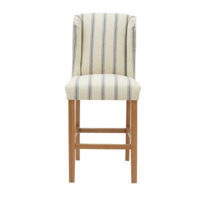 An Image of Oswald Bar Stool Grey/White