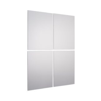 An Image of Unframed Mirror - Set of 4