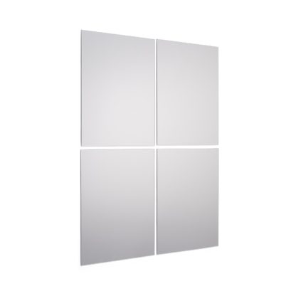 An Image of Unframed Mirror - Set of 4