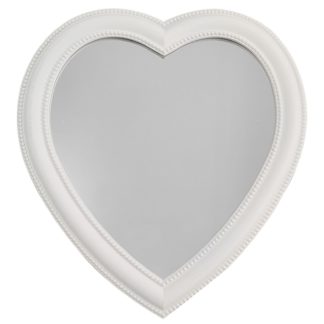 An Image of Vintage Heart Mirror