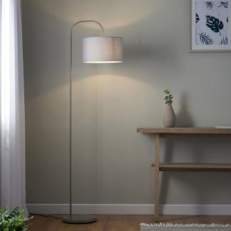 An Image of Kendal Floor Lamp - Grey