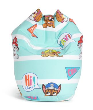 An Image of Paw Patrol Kids I Am Cool Blue Bean Bag