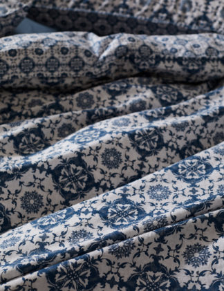 An Image of M&S X Fired Earth Paris Isabelle Reversible Bedding Set