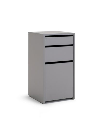 An Image of Habitat Pepper 2 Drawer Filing Cabinet - Grey