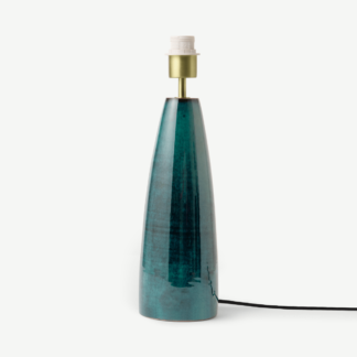 An Image of Vince Table Lamp Base, Blue