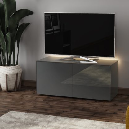 An Image of Intel LED 1100 TV Unit Black