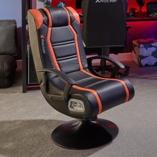 An Image of X Rocker Veleno 2.1 Stereo Audio Junior Gaming Chair with Subwoofer Black