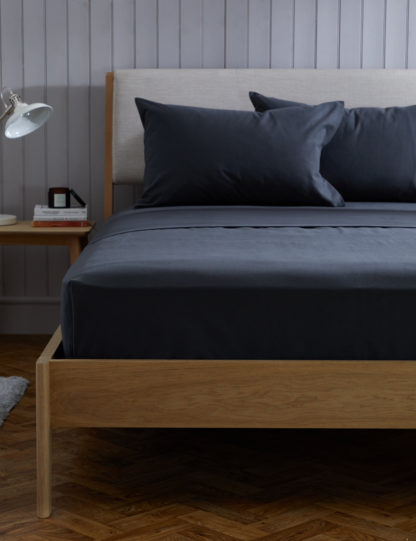 An Image of M&S Brushed Cotton Flat Sheet