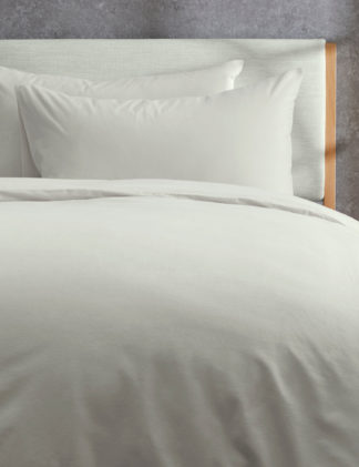 An Image of M&S 2 Pack Brushed Cotton Pillowcases