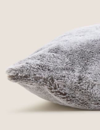 An Image of M&S Faux Fur Cushion