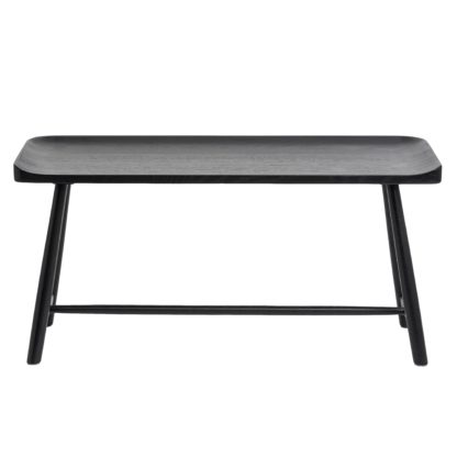 19889892dfe3032c73bd667e74ddae52e0a0004d842d865b1d439d553c1d2c68.jpg An Image of Loxwood Black Dining Bench Black