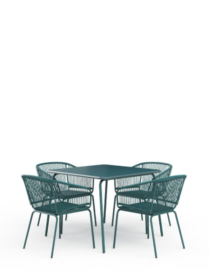 An Image of Loft Lois 4 Seater Dining Set