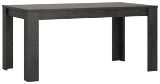 An Image of Zingaro Extending Solid Wood 4 Seater Dining Table - Grey