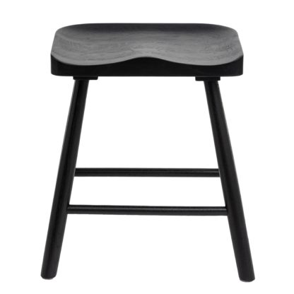 3c5dcdc7e48216eeeb51d0687f8fda253743fff08dcb8c4f5fdd1601e60674cb.jpg An Image of Loxwood Black Stool Black
