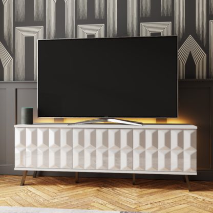 An Image of Elevate SMART LED TV Cabinet White